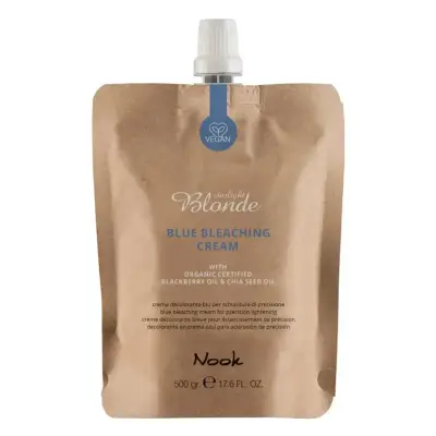 Nook Blonde Blue Bleaching Cream Крем для волосся, що освітлює, до 9-ти рівнів Блакитний