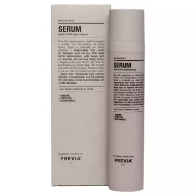Previa Reconstruct White Truffle Filler Serum Філер-сироватка для відновлення волосся