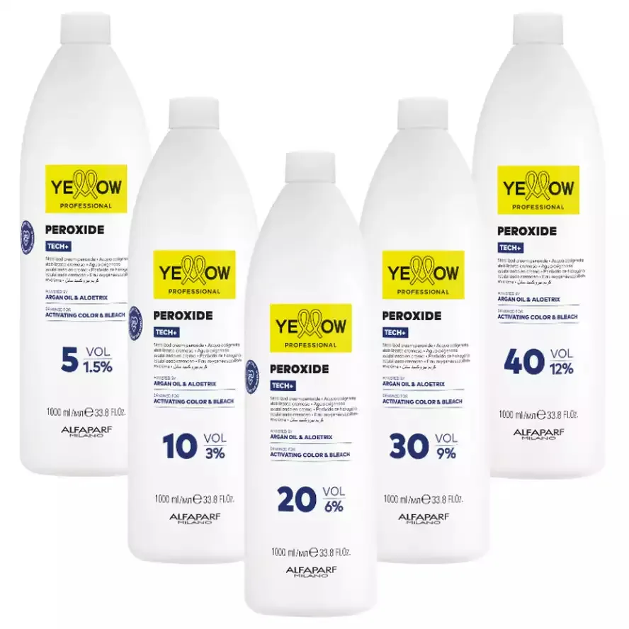 Yellow Peroxide 1,5%, 3%, 6%, 9%, 12% Окислювальна емульсія 1000 мл.
