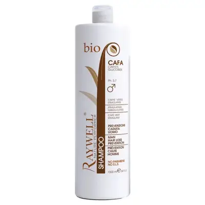 Raywell ВІО Cafa Shampoo Шампунь для чоловіків проти випадіння волосся