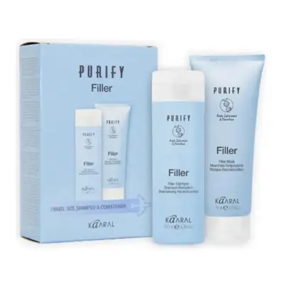 Kaaral Purify Filler Travel Kit Дорожній набір для пошкодженого волосся (шампунь + маска)