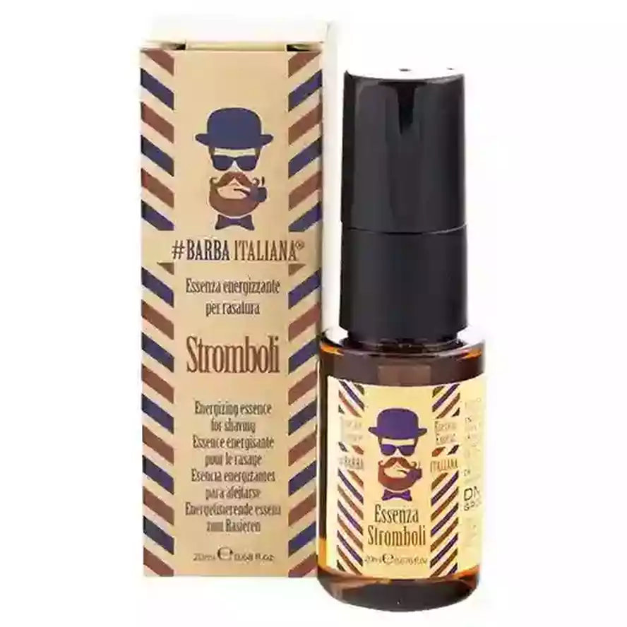 Barba Italiana Stromboli Energizing Essence For Shaving Енергетична есенція для гоління 20 мл.