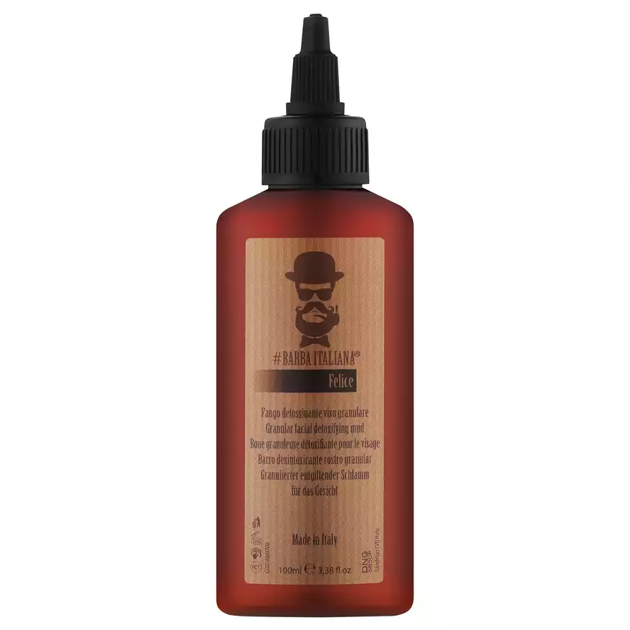 Barba Italiana Felice Detoxifying Mud Гранульована глина для детоксикації шкіри обличчя 100 мл.