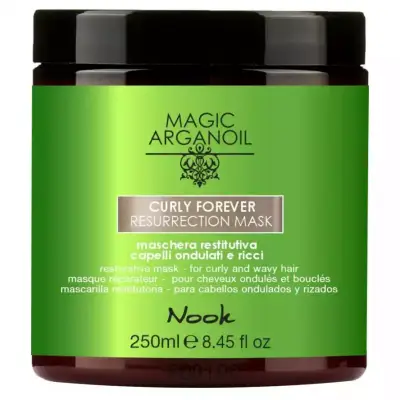 Nook Magic Arganoil Curly Forever Resurrection Mask Відновлювальна маска для хвилястого та кучерявого волосся